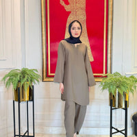 Chic Monday - Signature Hem Cut with Shalwar Pants